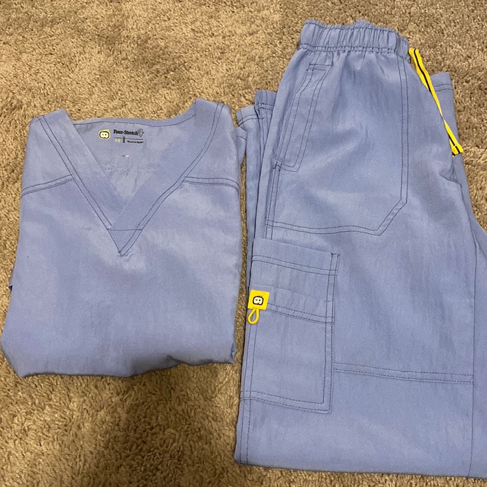Ceil Blue Scrub set